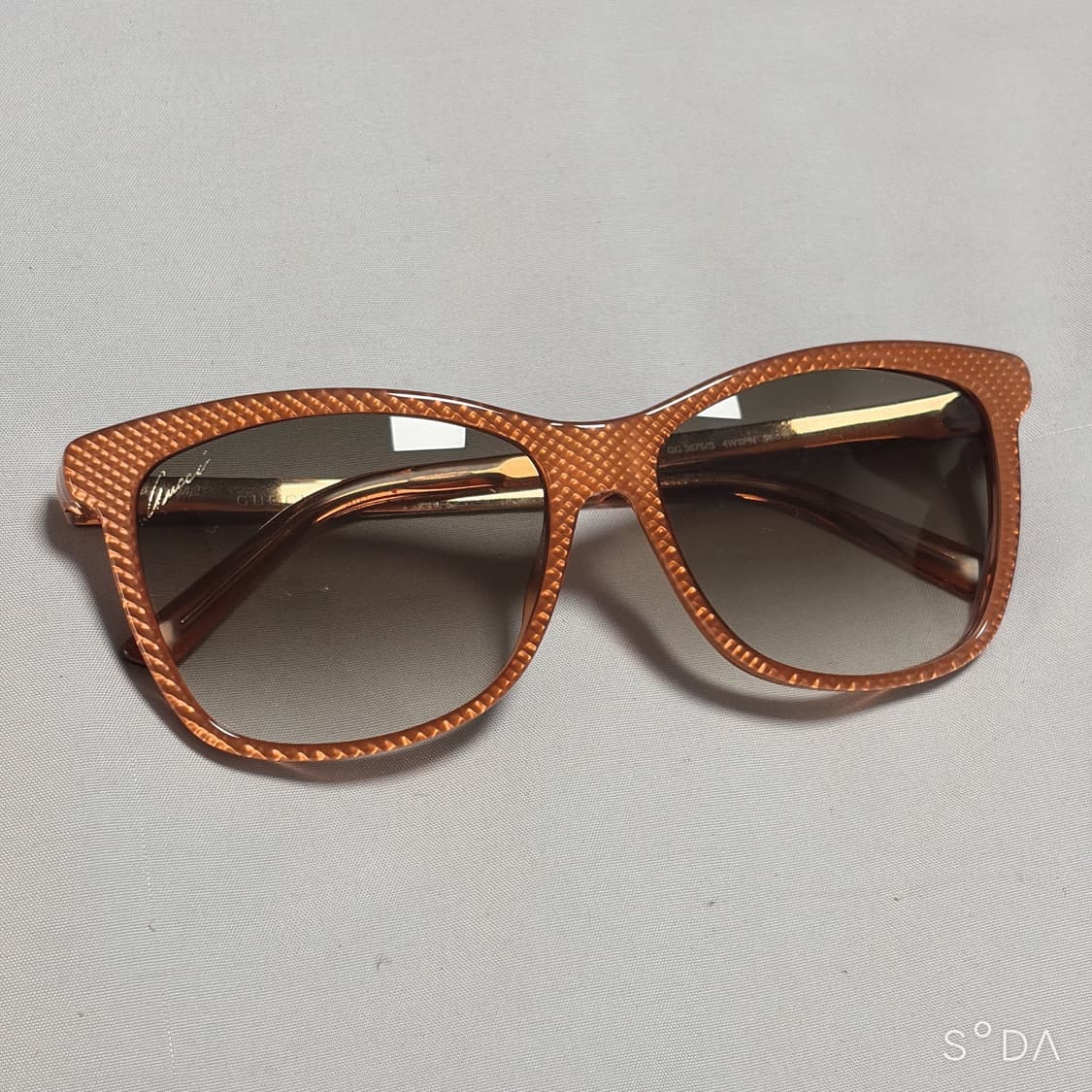 구찌 여성용 선글라스 브라운 케이스포함 상품이미지2