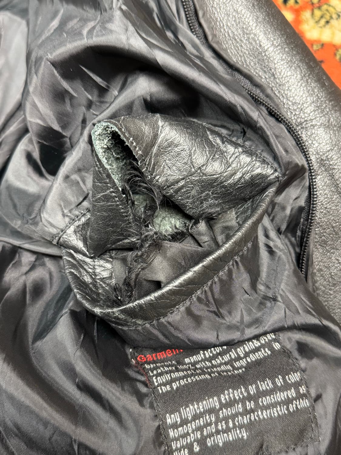 Himalaya Motor Bikewear 빈티지 라이더 자켓 블랙 XX 상품이미지5