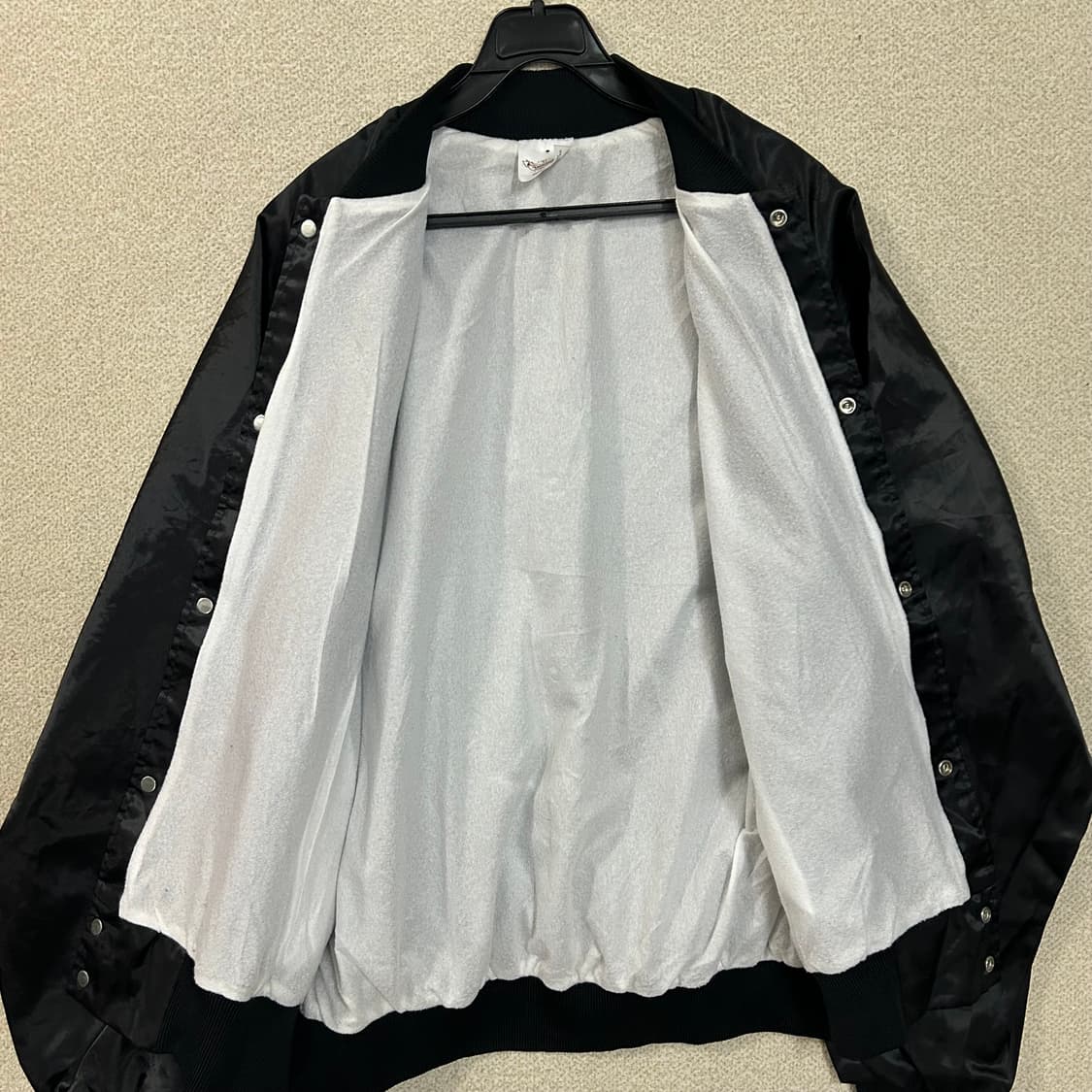 (XL) USA 빈티지 사틴 스타디움 자켓  상품이미지6