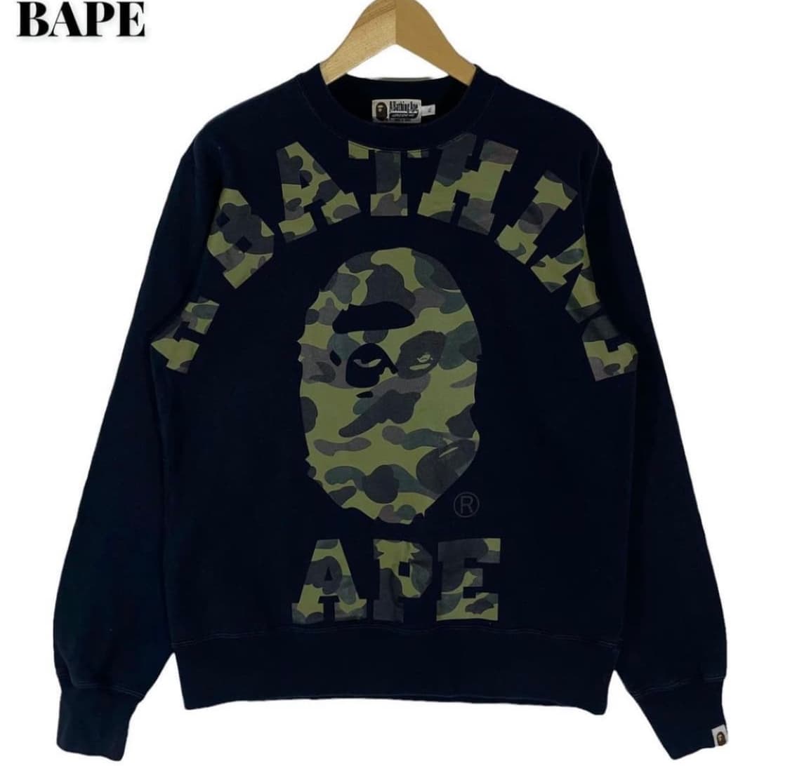 베이프 카모 맨투맨 Bape 1st Camo Sweatshirt 상품이미지1