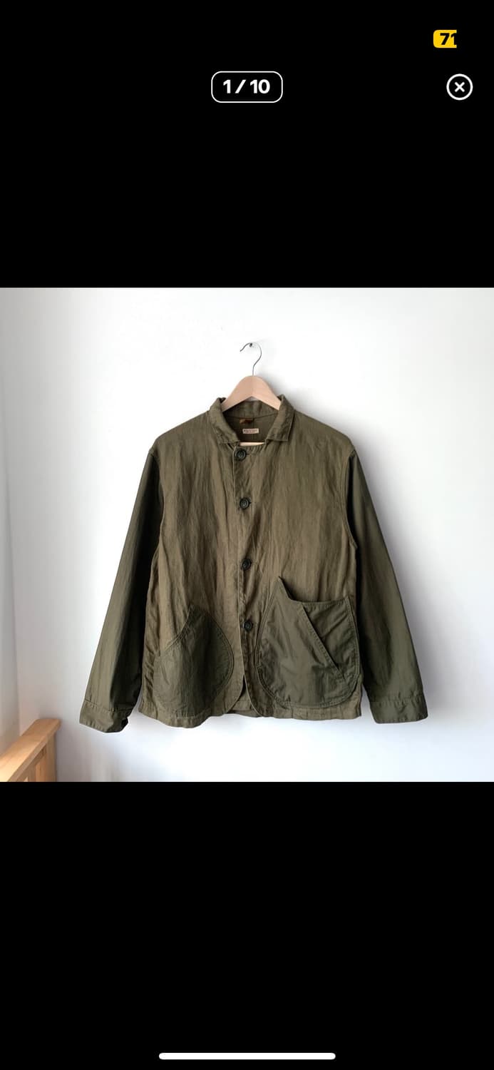 Linen chino x gabba 링고맨 커버올 상품이미지1