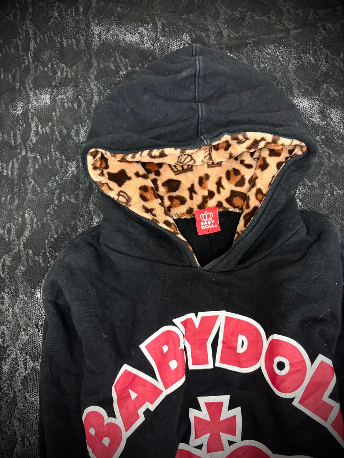 “BABYDOLL” Kitsch Y2K Mood Leopard Detai 상품이미지4