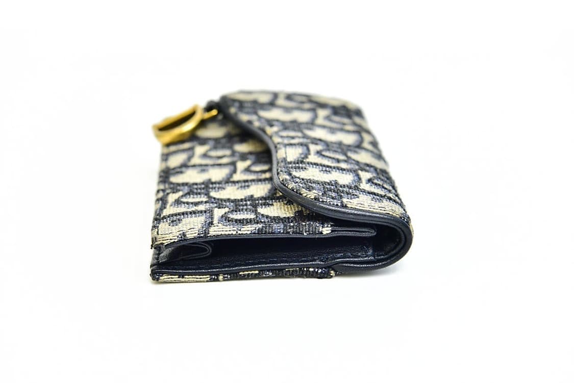 디올 오블리크 새들 카드지갑(정품) 상품이미지4