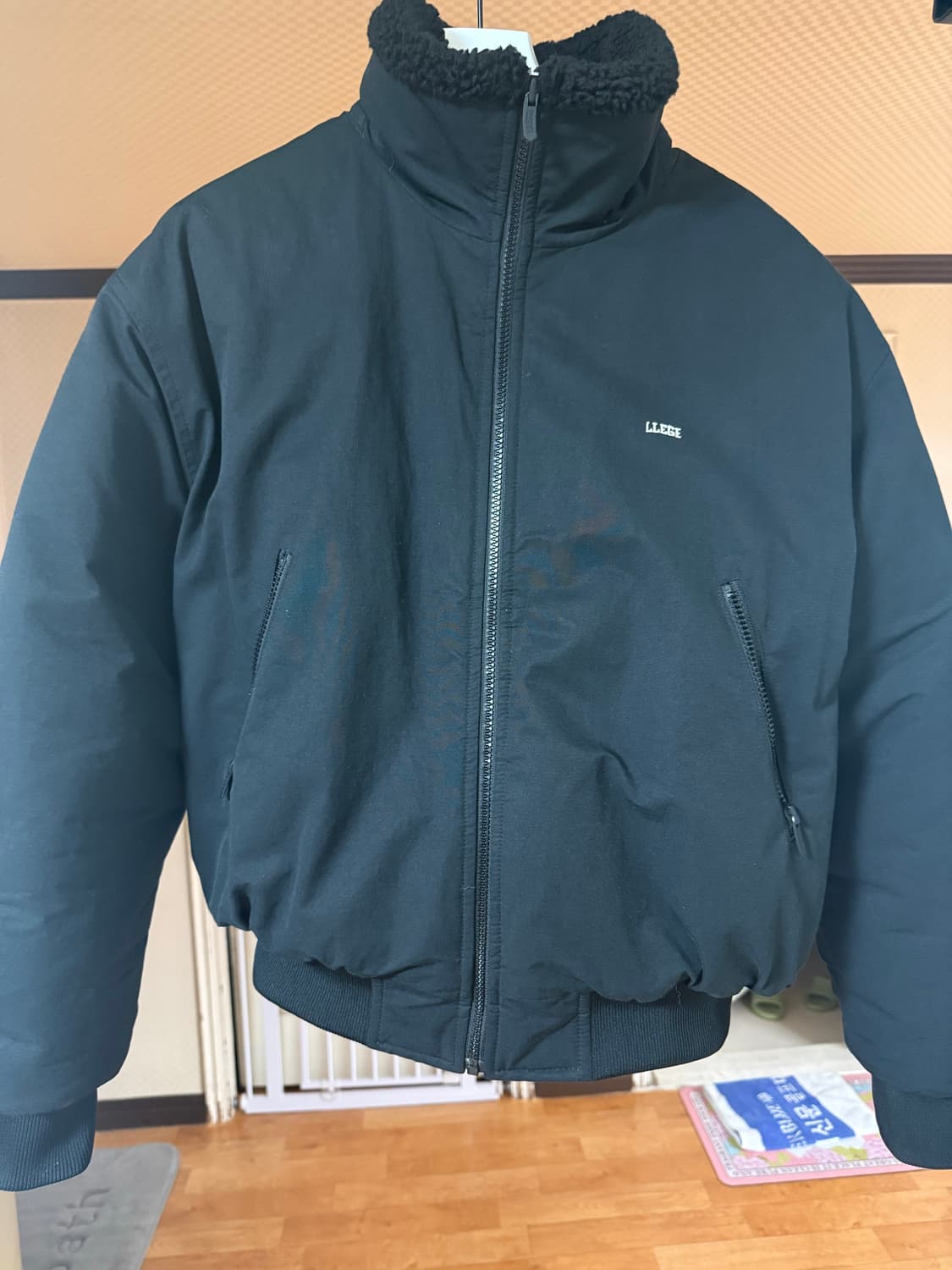 llege 리지 오버사이즈 셔링 자켓 상품이미지2