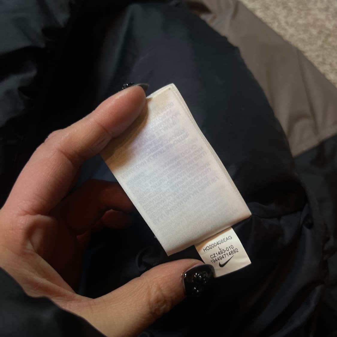 나이키 스톰 핏 덕다운 스카치 패딩  상품이미지5