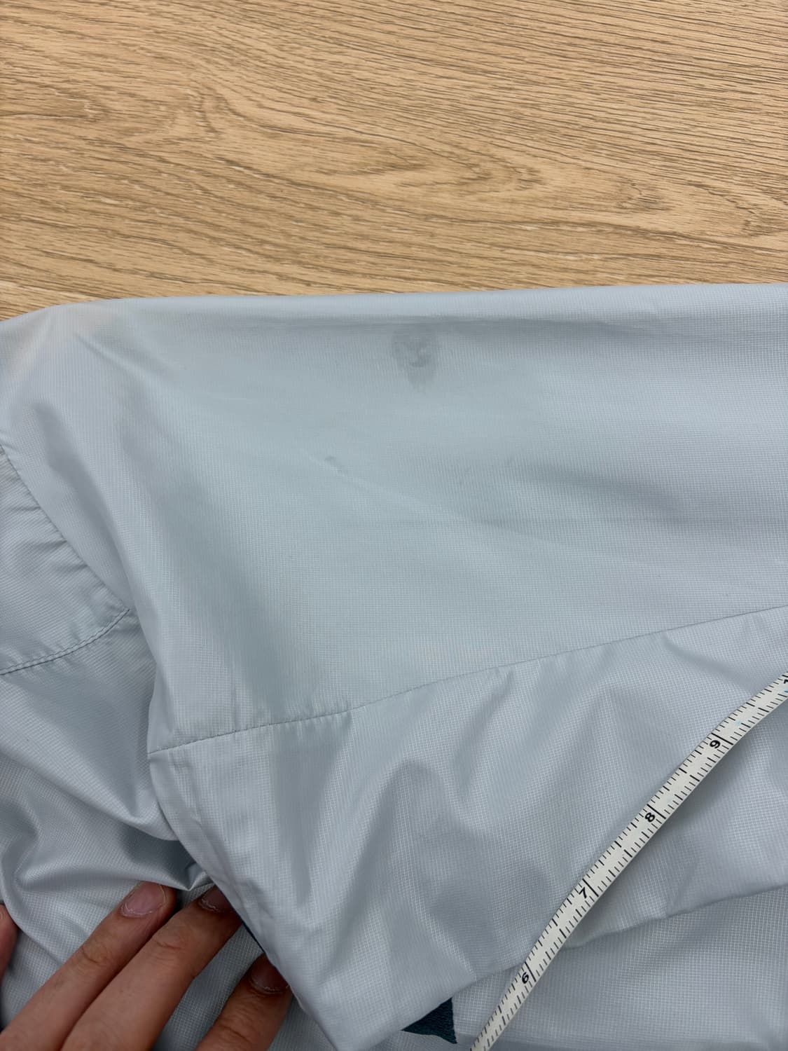 아디다스 클라이머  프루프 라이트 그레이 윈드브레이커 자켓 상품이미지9