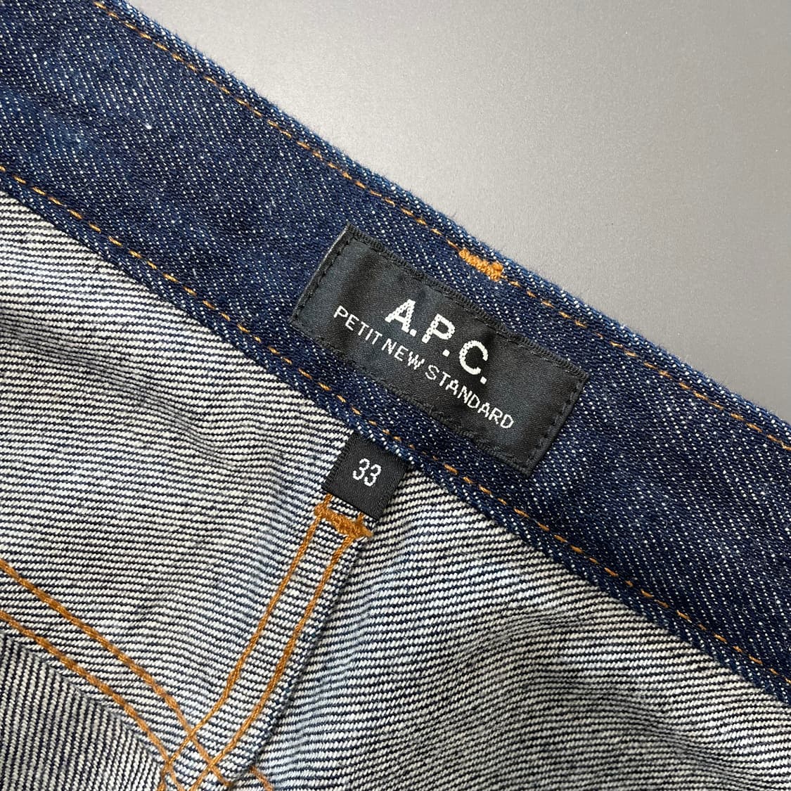[33] APC 아페쎄 쁘디 뉴 스탠다드 데님 팬츠 상품이미지8