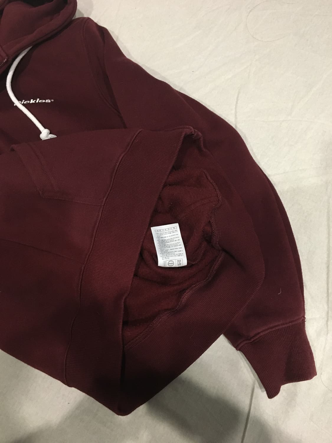 디키즈 스펠 자수 후드집업 상품이미지6