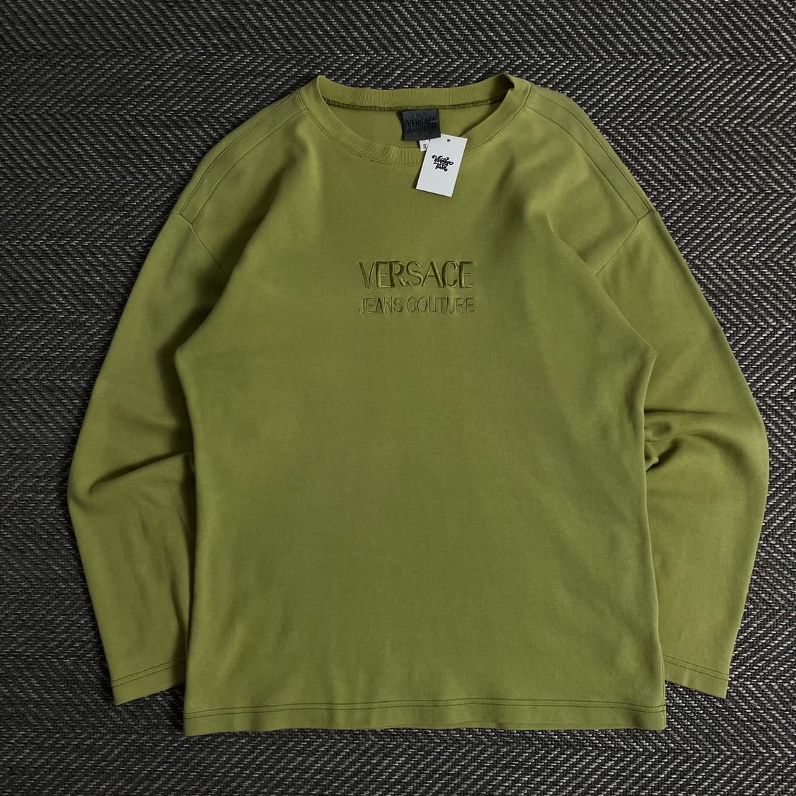 90s 베르사체 메두사 빅로고 아카이브 롱슬리브y 3361 상품이미지2