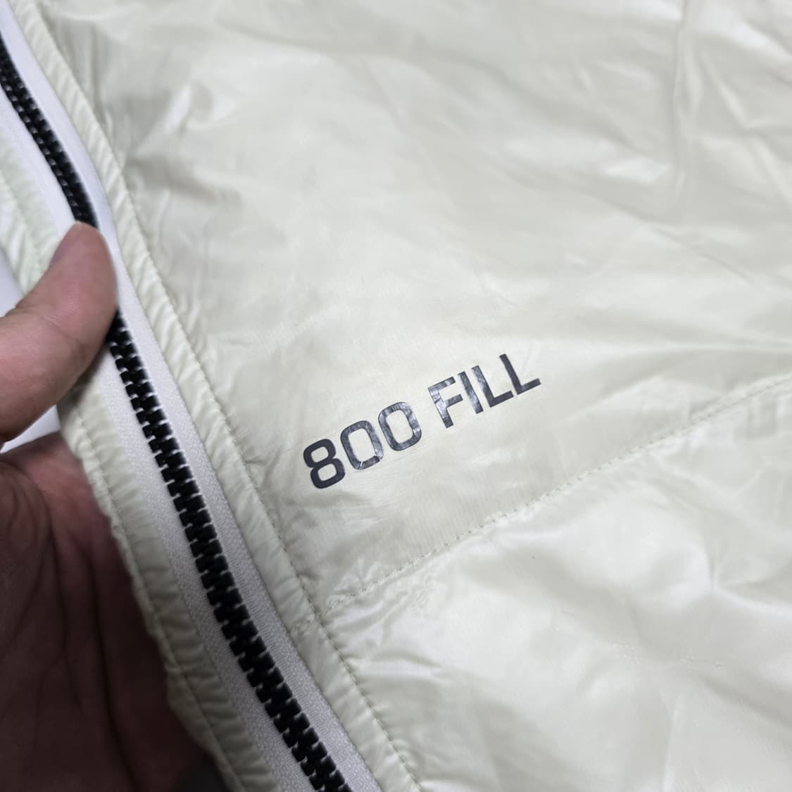 스투시 마이크로 립스탑 다운팬츠 800필 패딩바지 본컬러 상품이미지4