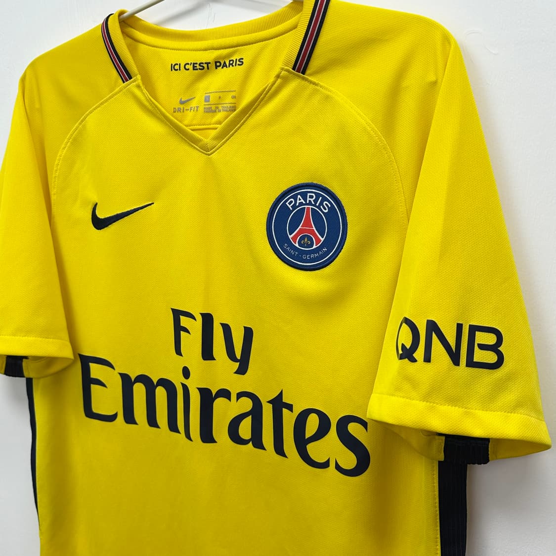 나이키 파리생제르망 17-18 어웨이 노마킹 유니폼 S 상품이미지4