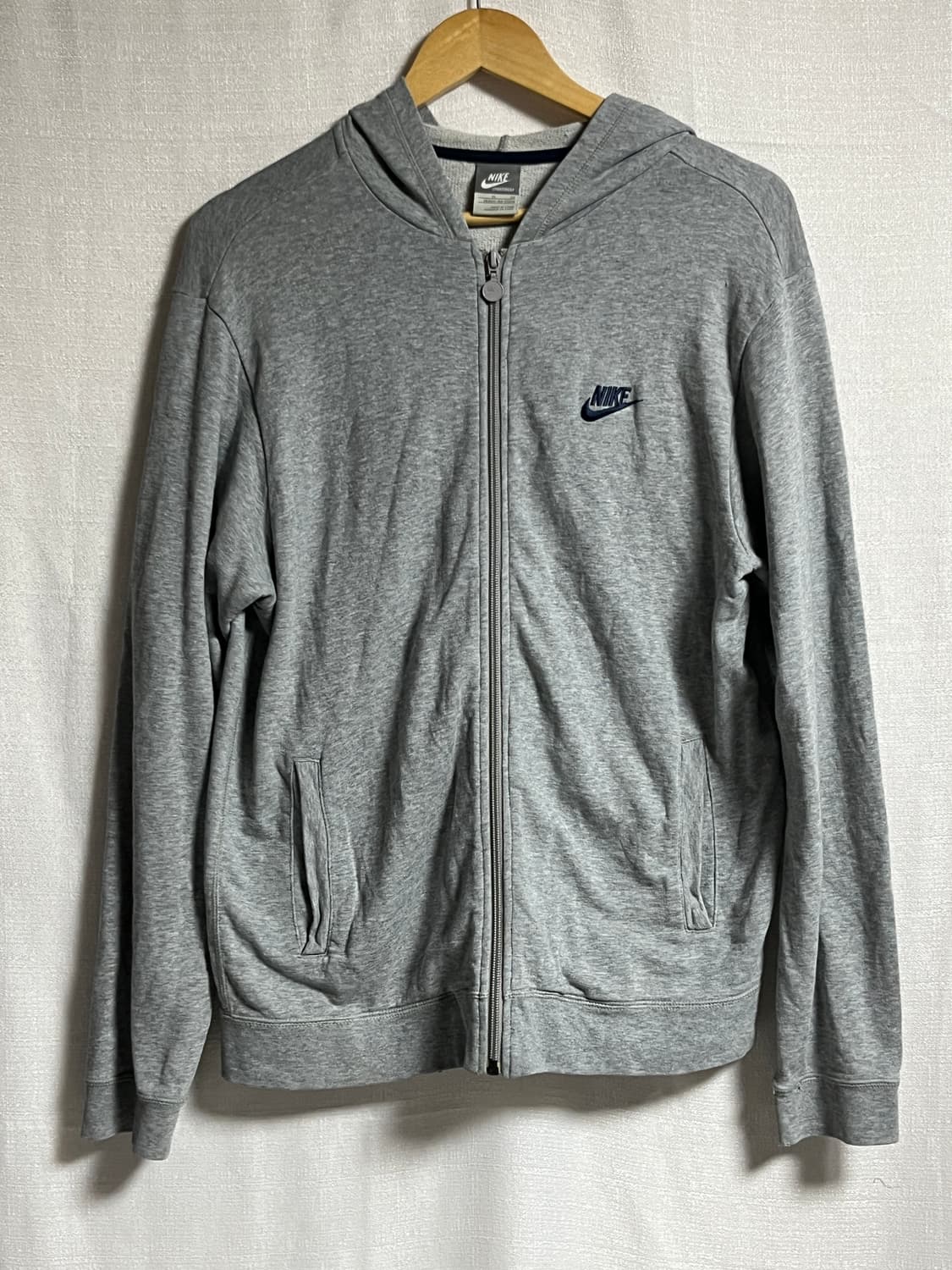 공용 나이키 그레이 후드집업 XL 상품이미지1