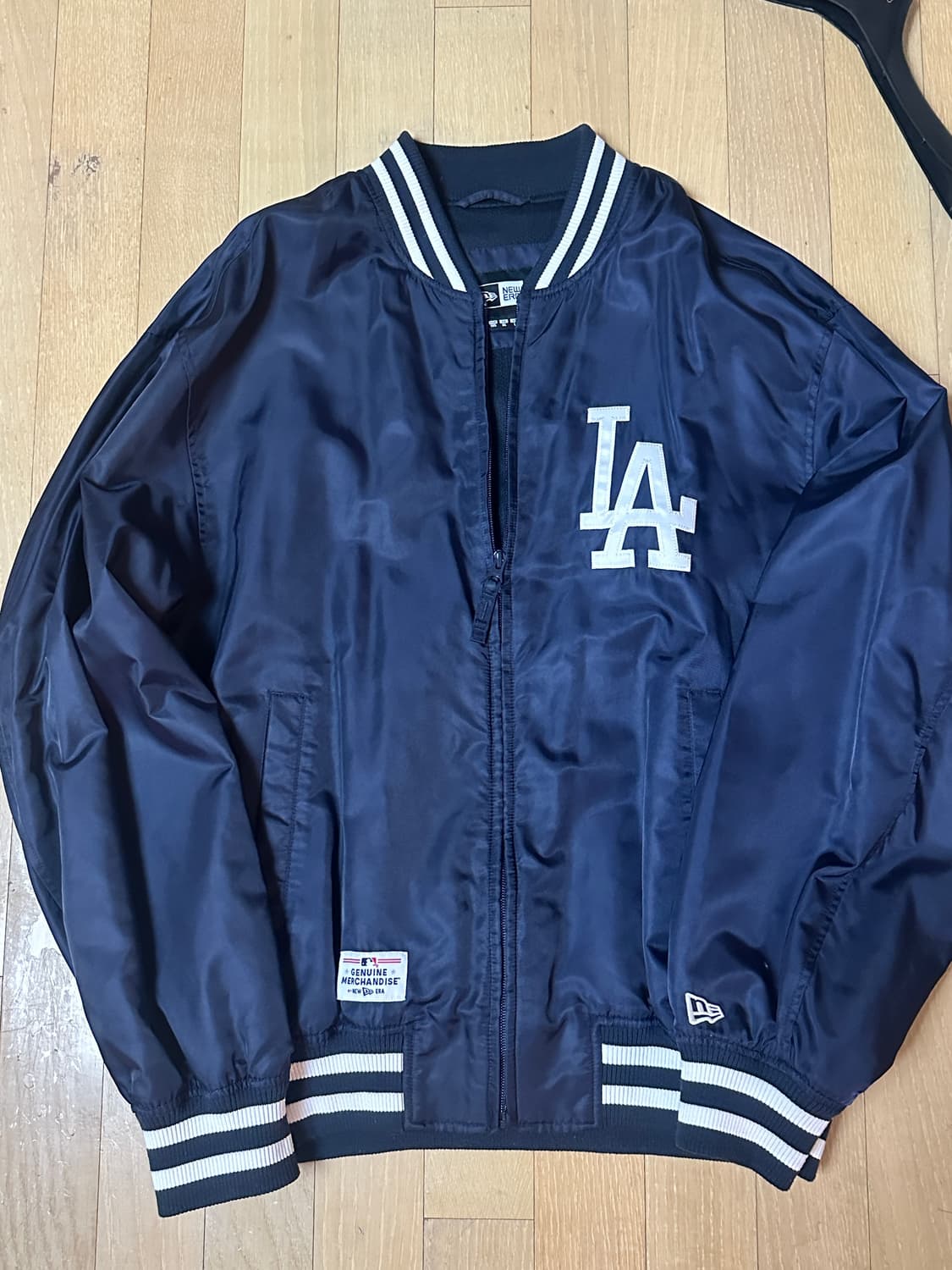 MLB 팀 스타디움 재킷 LA 다저스 네이비 13546436 상품이미지3