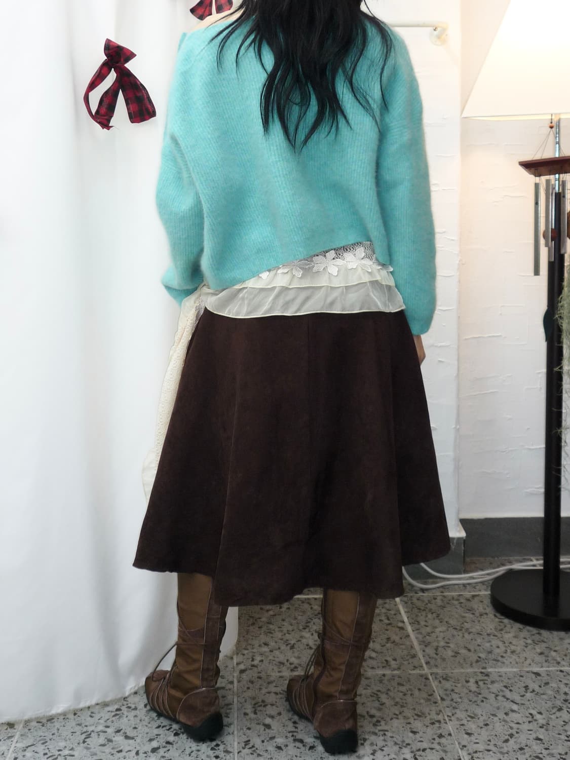 skymint buttons knit 상품이미지5