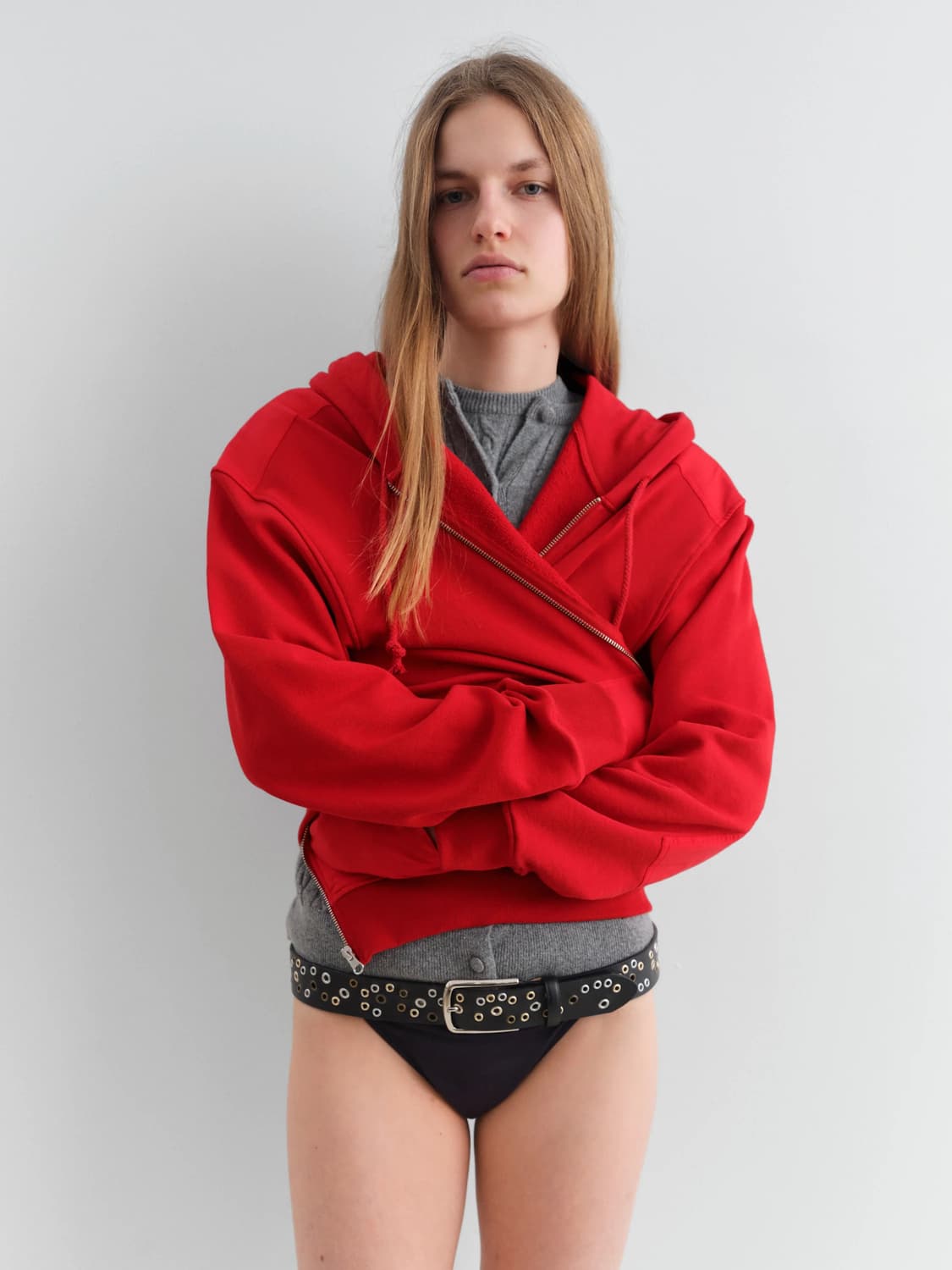 (XS,S,M,L) 기마구아스 Dylan 후드 집업/레드 상품이미지9