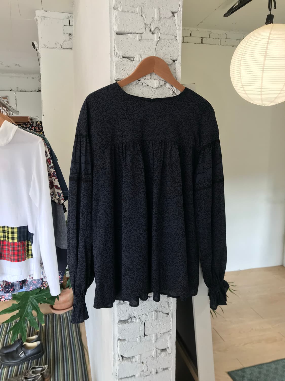 Anna sui X uniqlo pattern blouse 상품이미지1