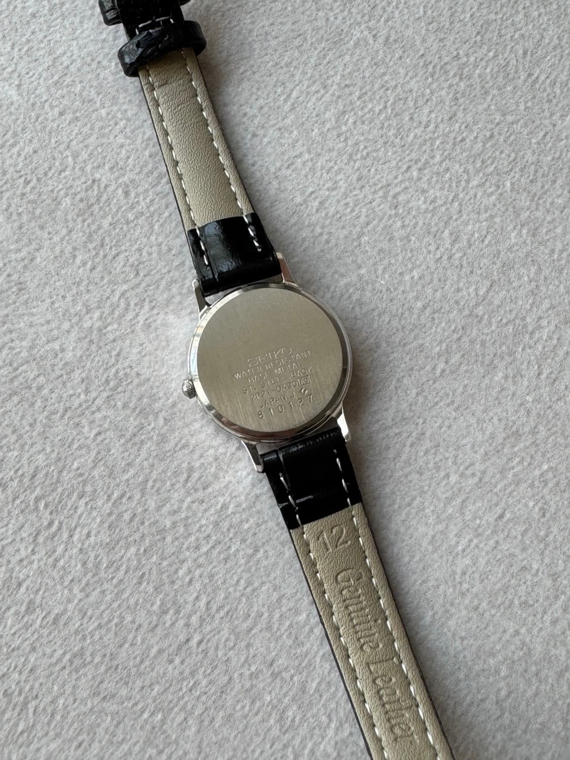 Seiko quartz silver vintage 2P21-0A30 상품이미지2
