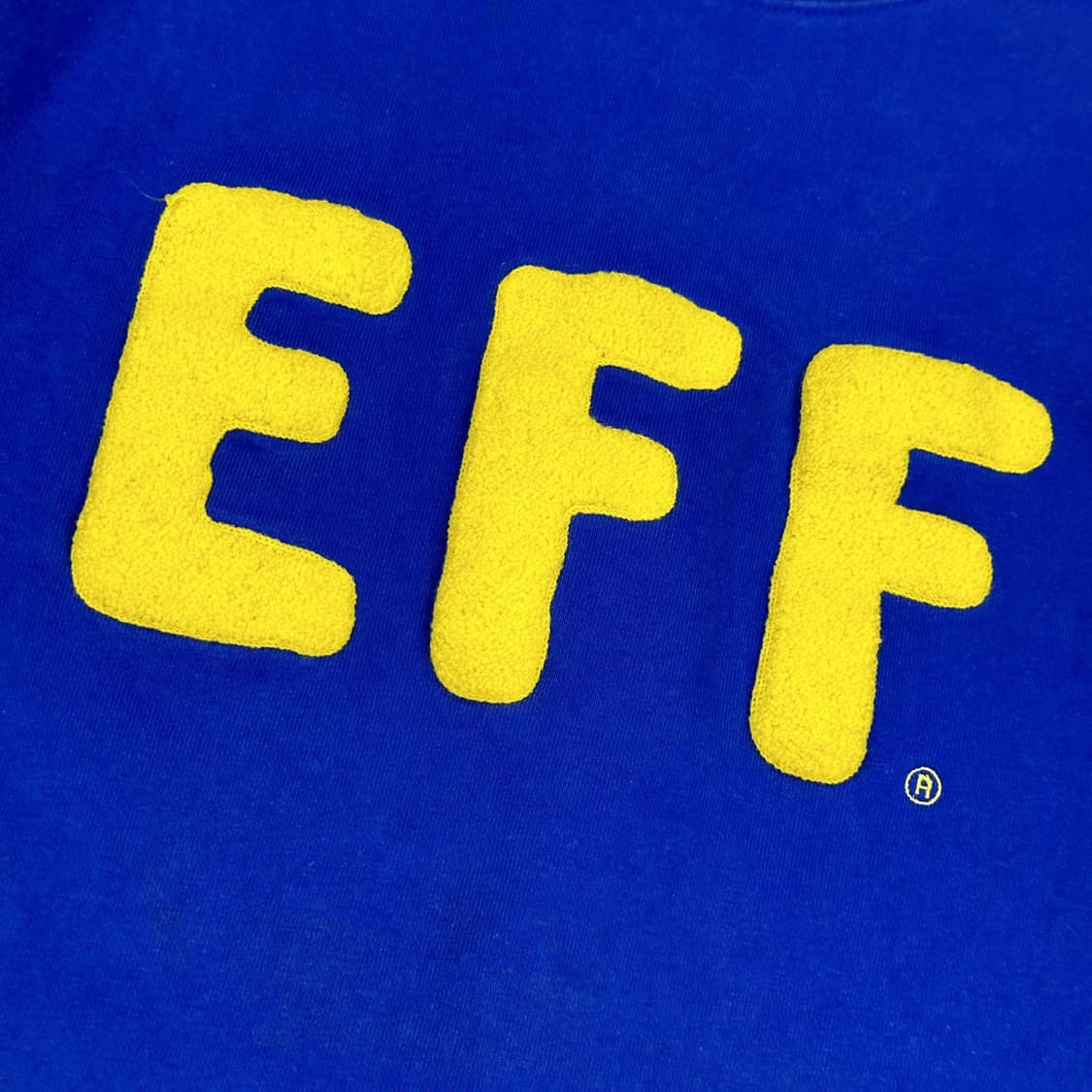이벳필드 EFF 블루 맨투맨 (L) 상품이미지3