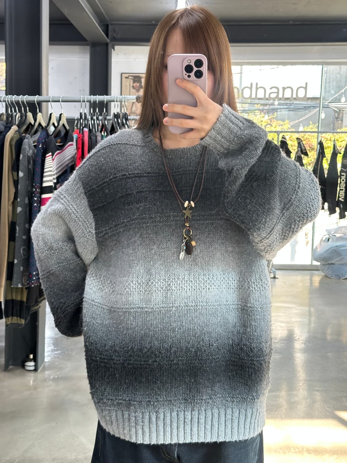 슈프림 22AW 그라디언트 스트라이프 스웨터 상품이미지4