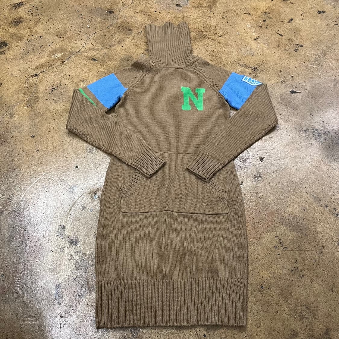 [정품/L,90] 나이키 우먼 니트 롱 원피스 b15 상품이미지2