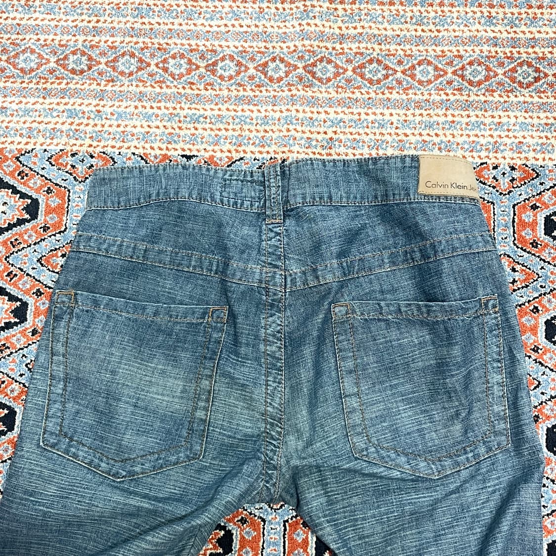 캘빈클라인 진 연청 데님팬츠 남성32 상품이미지5