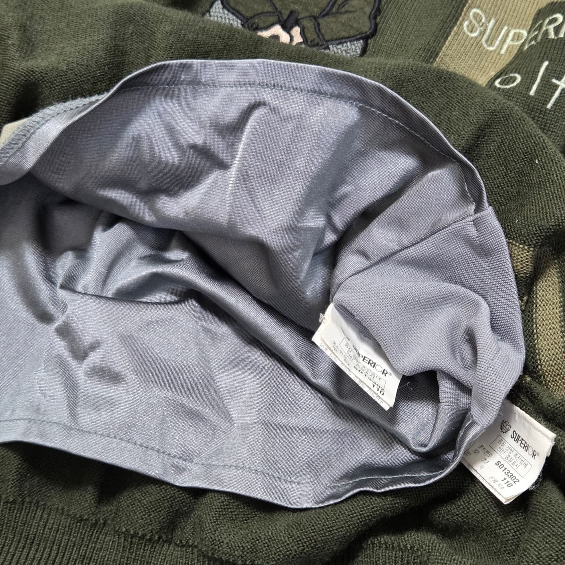 SUPERIOR 슈페리어 골프웨어 울 니트 (내피 포함)  상품이미지3