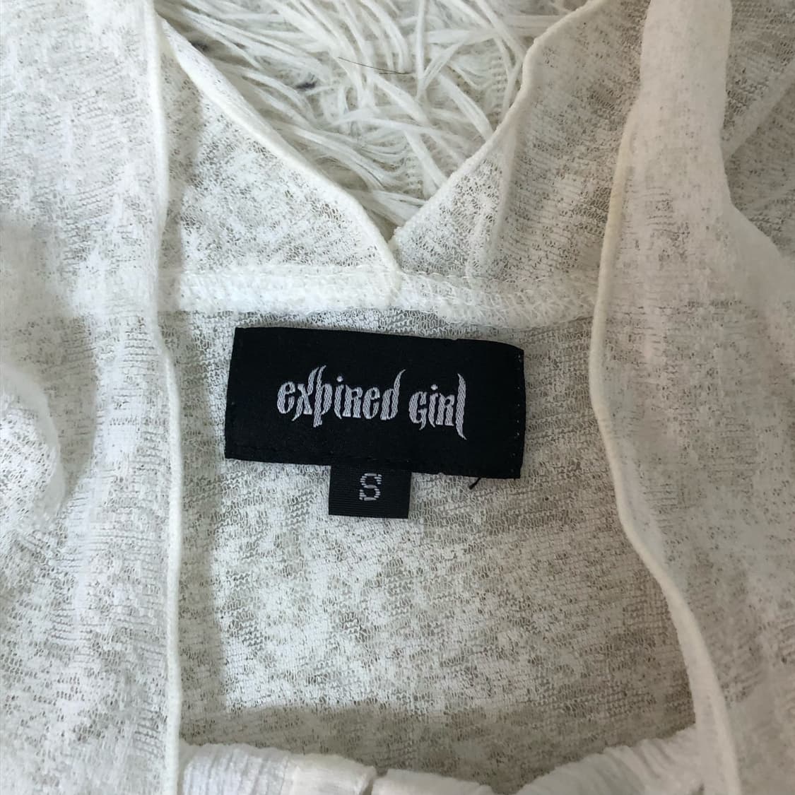 expined girl 익스파이어드 걸 April Top WHITE 상품이미지3