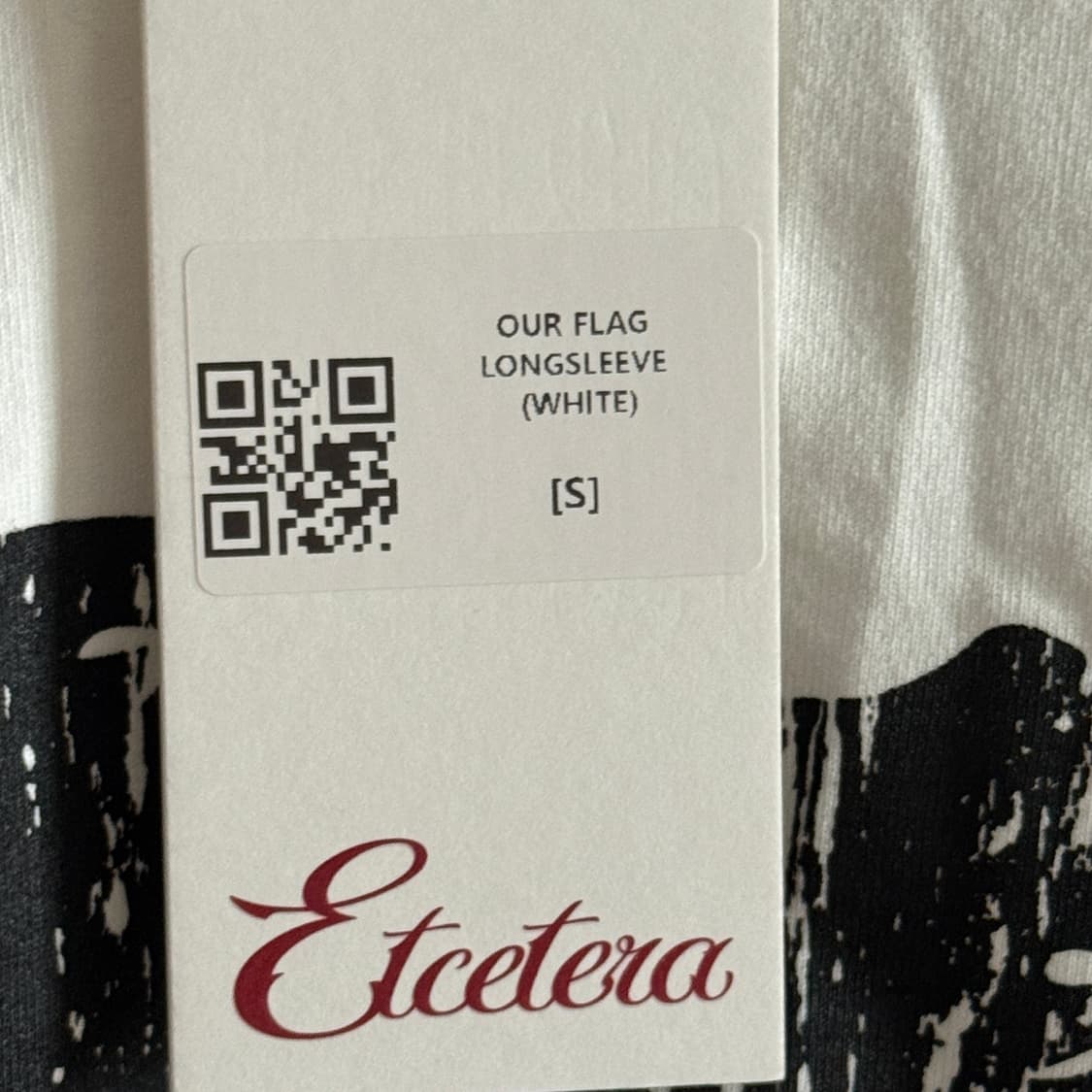 이티씨이 슬리브 티셔츠 (택 달린 새상품)  상품이미지3