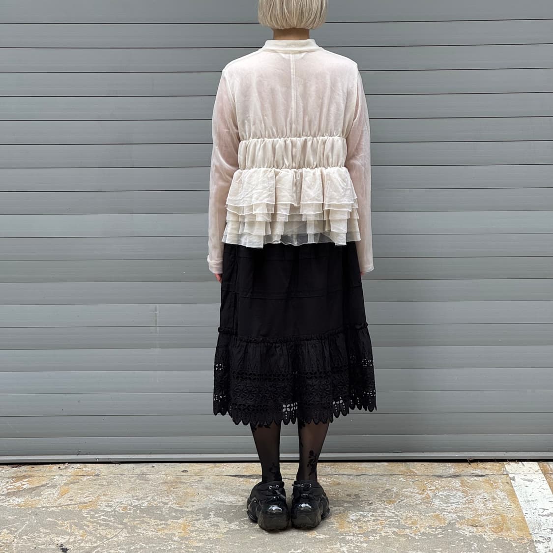 Floral Lace  Skirt 상품이미지7