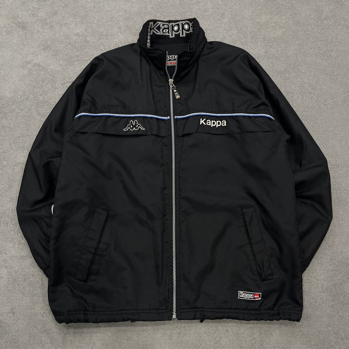 XL 카파 올드스쿨 블랙 바람막이 자켓 상품이미지1