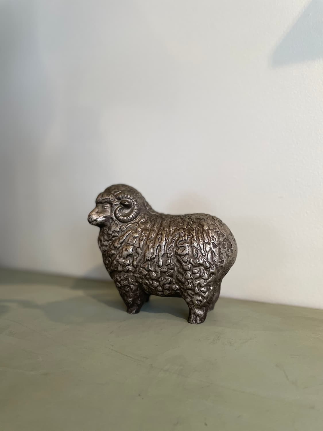 빈티지 무쇠 양 조형물 상품이미지6