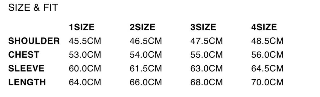 엑슬림 xlim ep3 02 자켓 2사이즈 상품이미지3