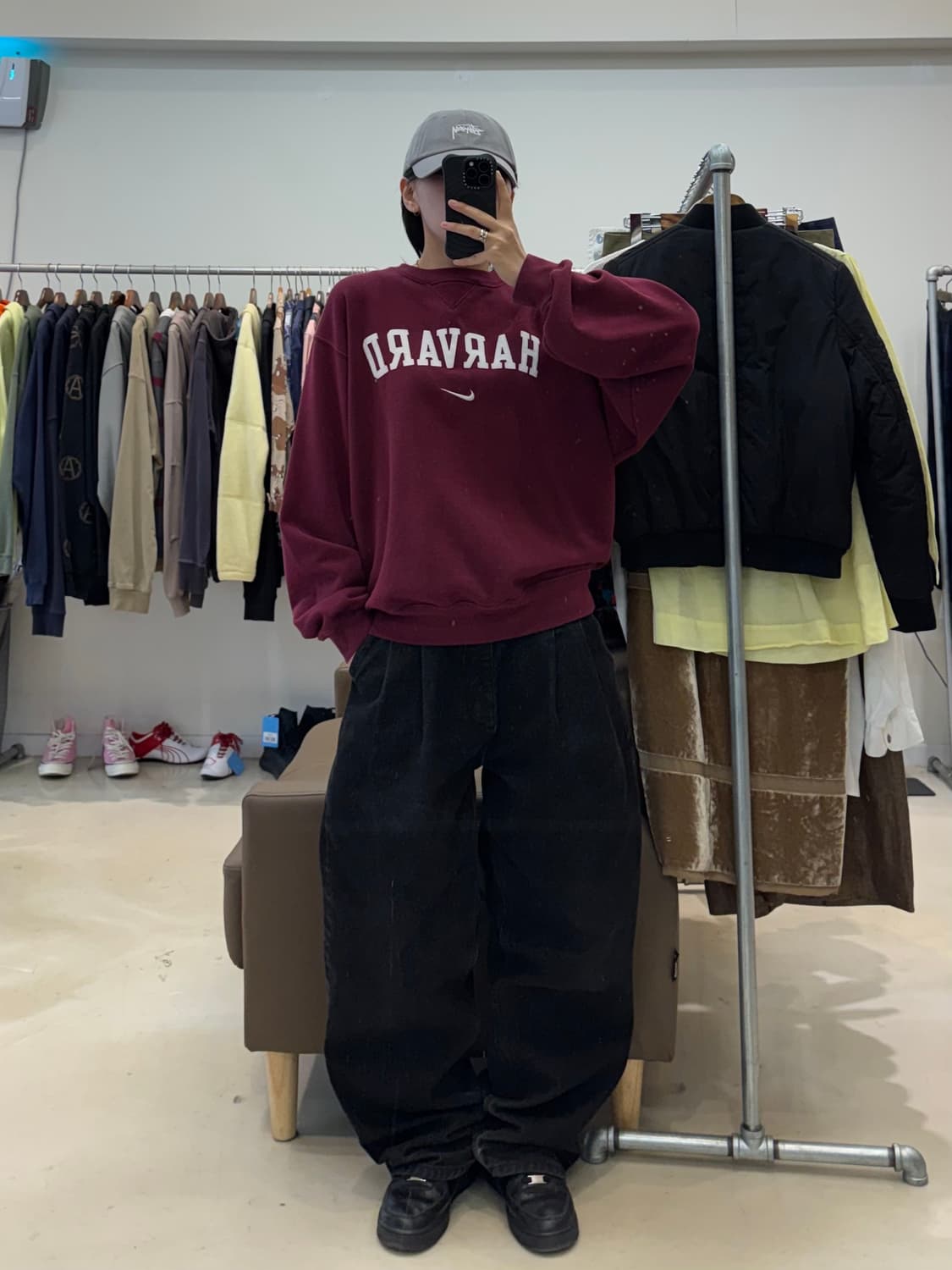 90s 나이키 하버드 맨투맨  상품이미지6