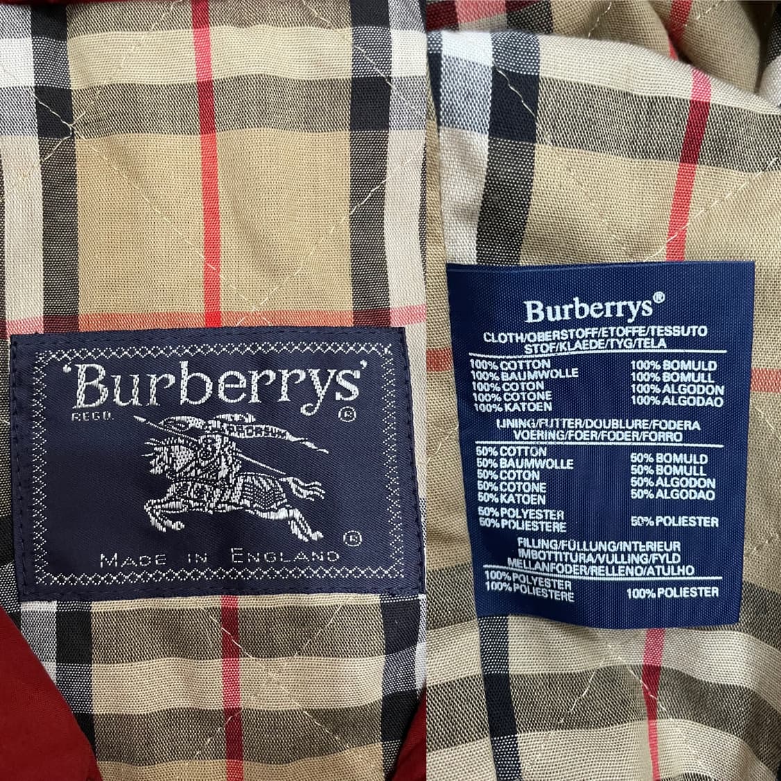 90s 버버리 마운틴 자켓 Made in England 상품이미지8