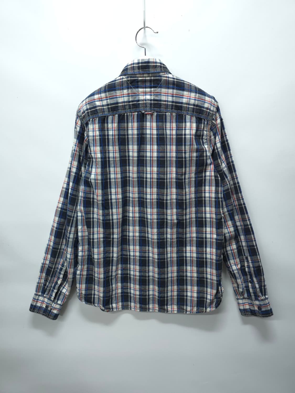 힐피거데님 남성 멀티체크 긴팔 셔츠 (95-100사이즈) 상품이미지8