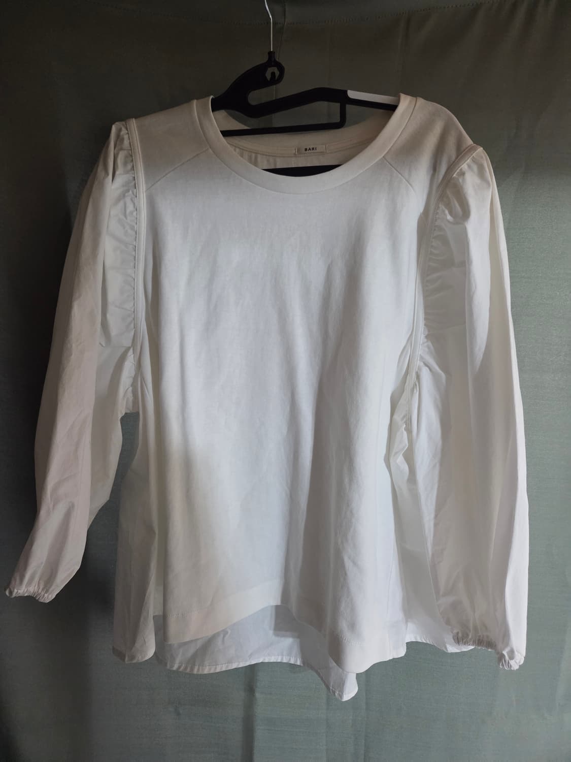 5천원 급처! 벌룬 소매 셔츠 블라우스 롱슬리브 화이트 상품이미지1