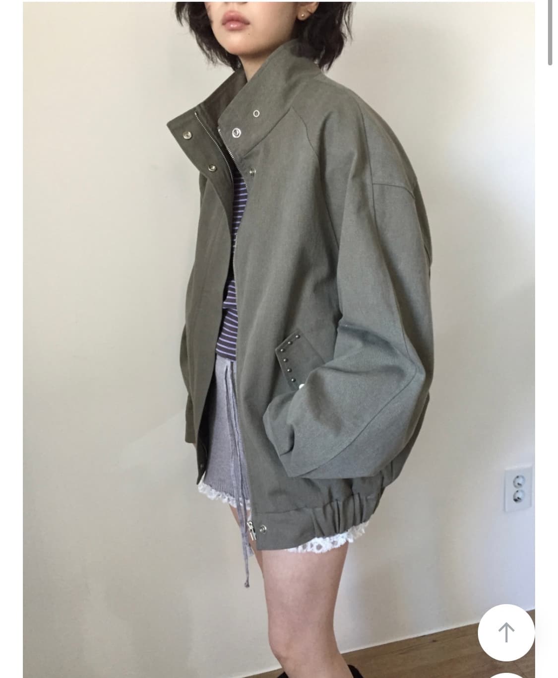 야상 자켓 (카키) 상품이미지3