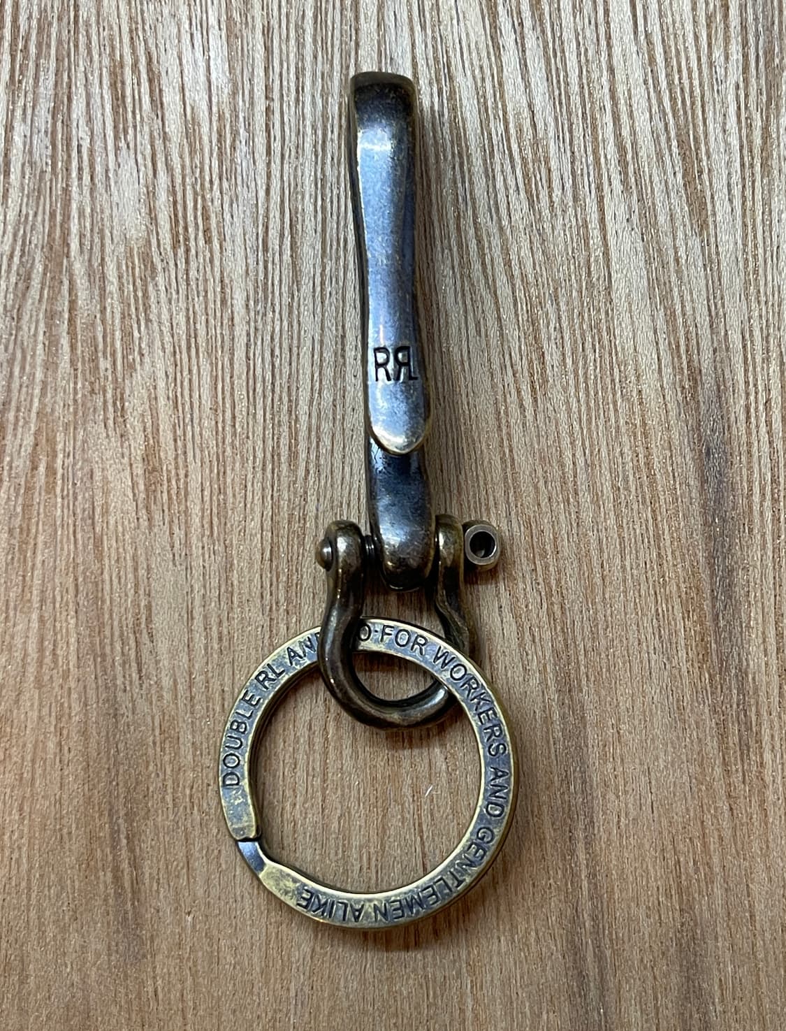 RRL Vintage brass keyring 상품이미지2