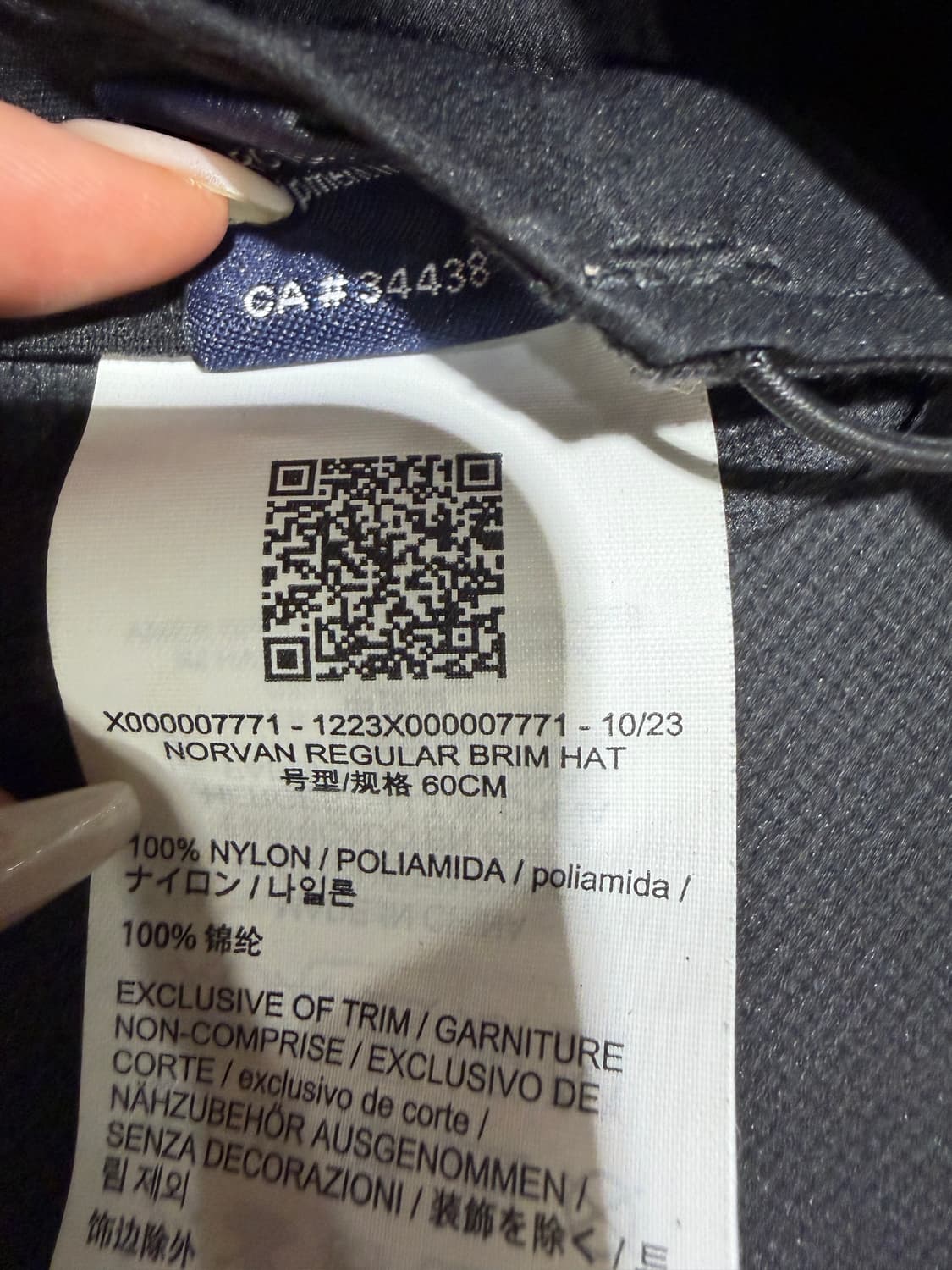 24SS 아크테릭스 노반 레귤러 브림햇 상품이미지3