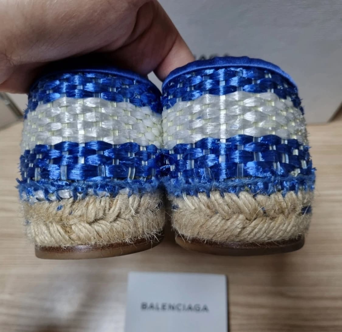 BALENCIAGA 발렌시아가 라피아 에스파듀 35 (225) 상품이미지5