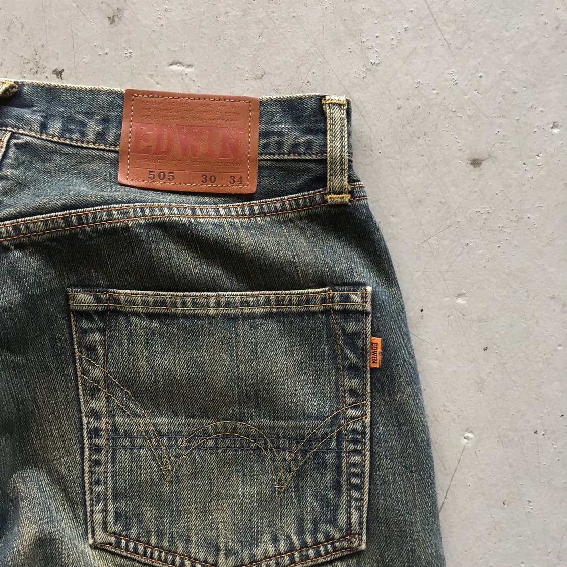 2000’s Made In JAPAN Edwin 505 Selvage D 상품이미지7