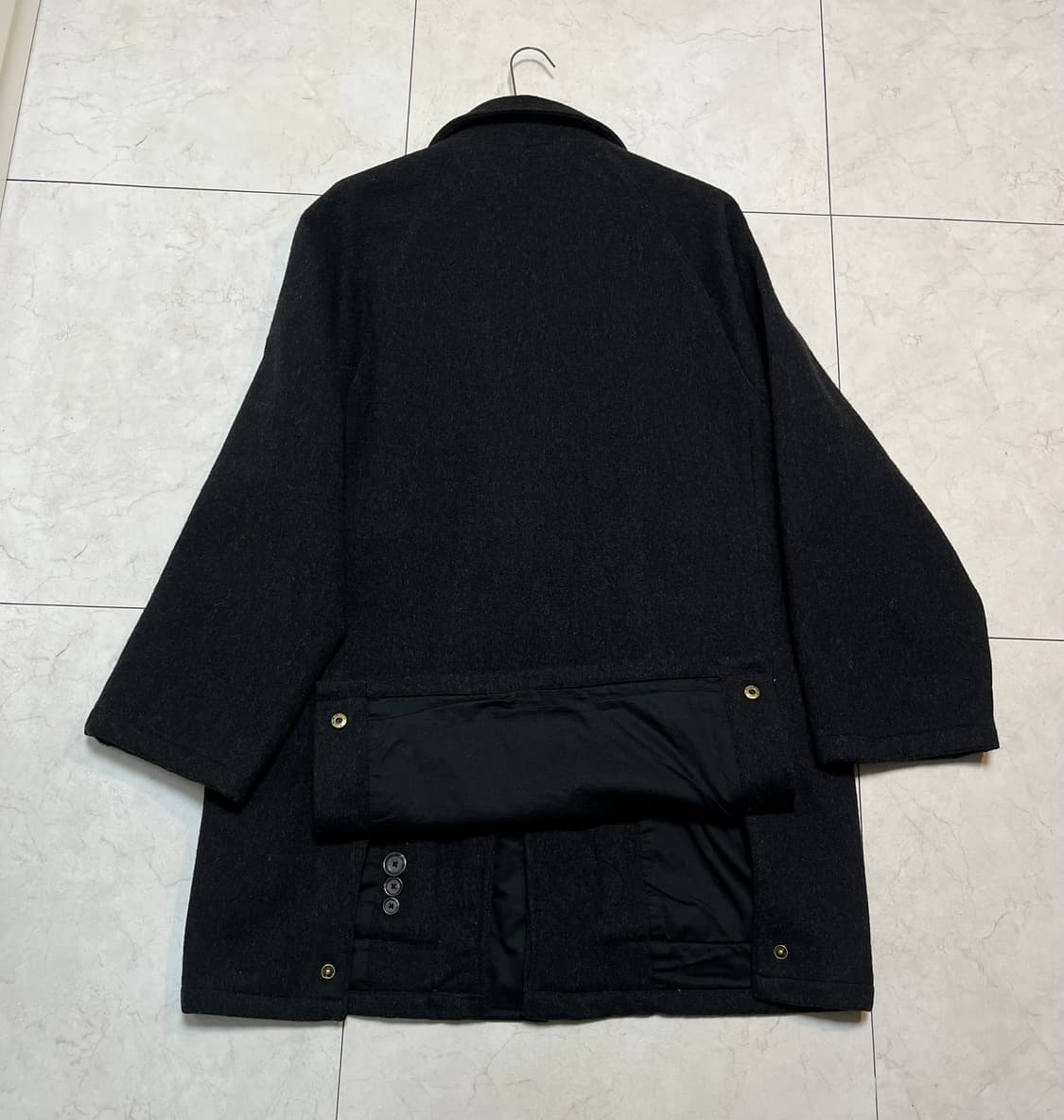 2003 두산 폴로 울 집업 발마칸 코트 M 상품이미지2