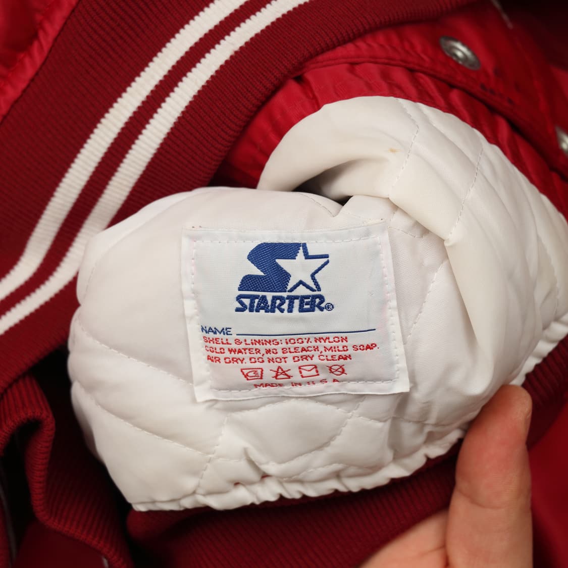 90s 스타터 베이스볼 바시티 자켓 상품이미지4