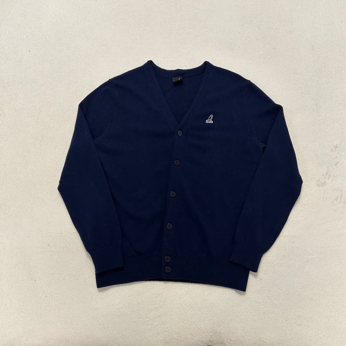 Kangol navy cardigan 상품이미지4