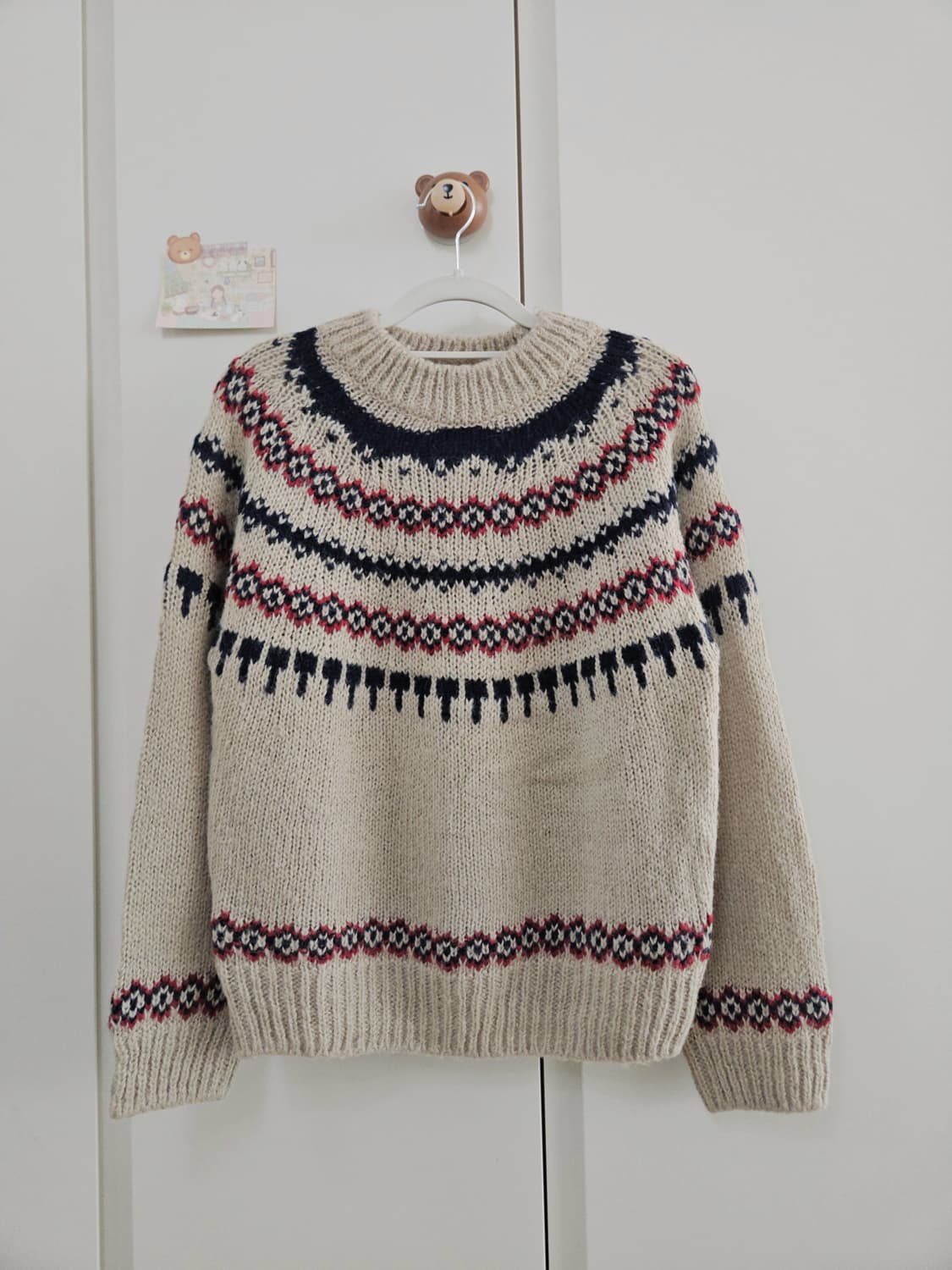 메이비베이비 빈티지 노르딕 크리스마스 니트 상품이미지10
