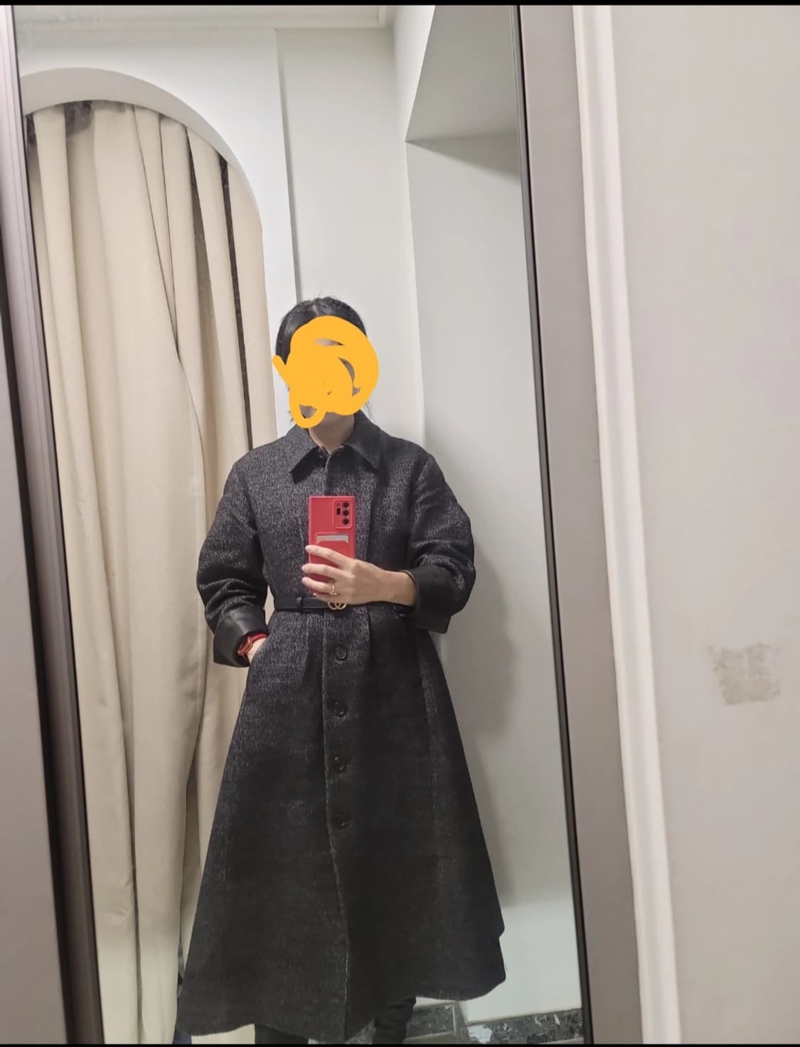 AND YOU 롱코트 사이즈66 상품이미지3