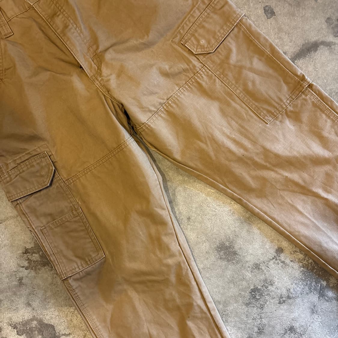 랭글러 헤비코튼 립스탑 더블니 워크 팬츠 상품이미지7