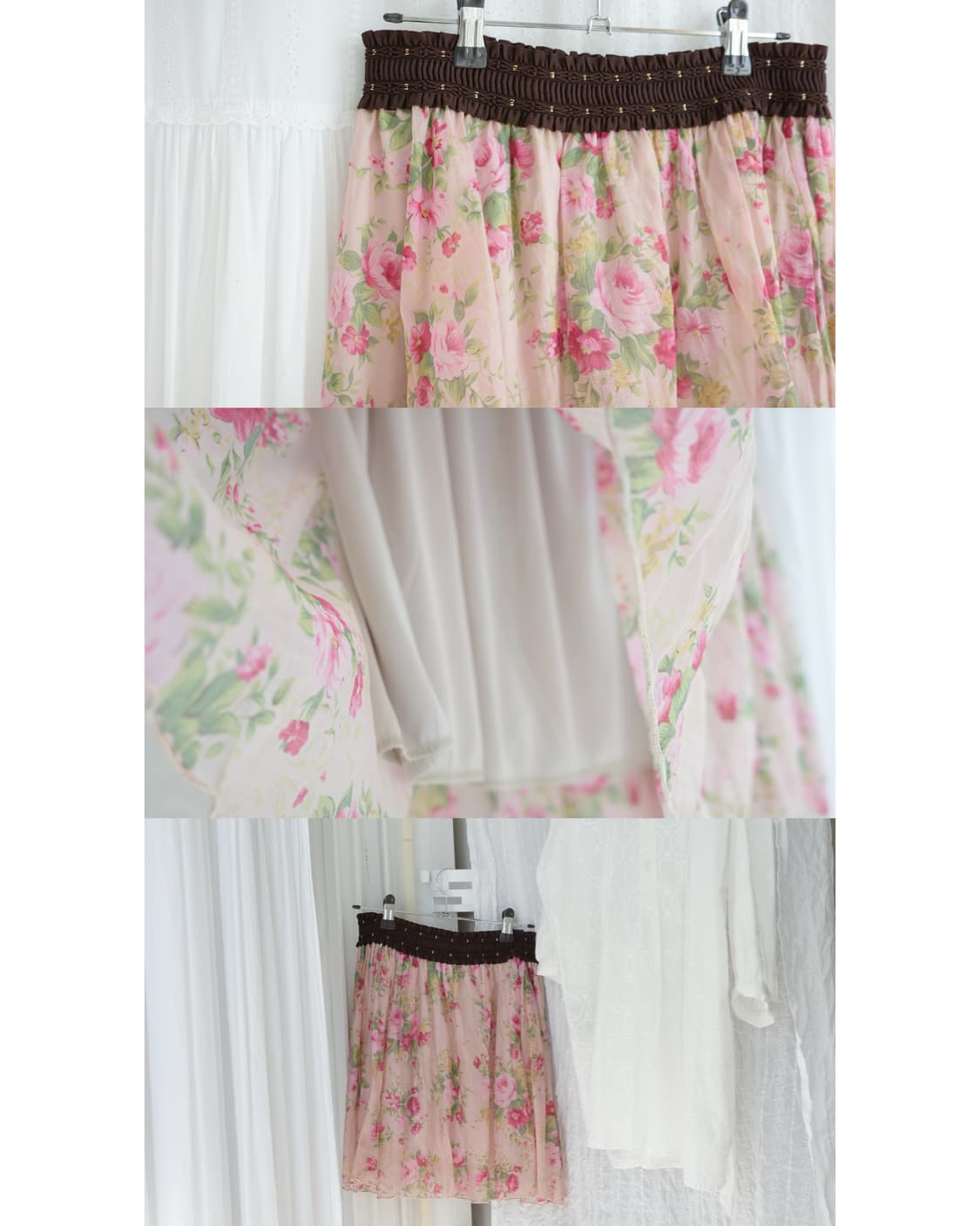 Clef de sol flower skirt 상품이미지4