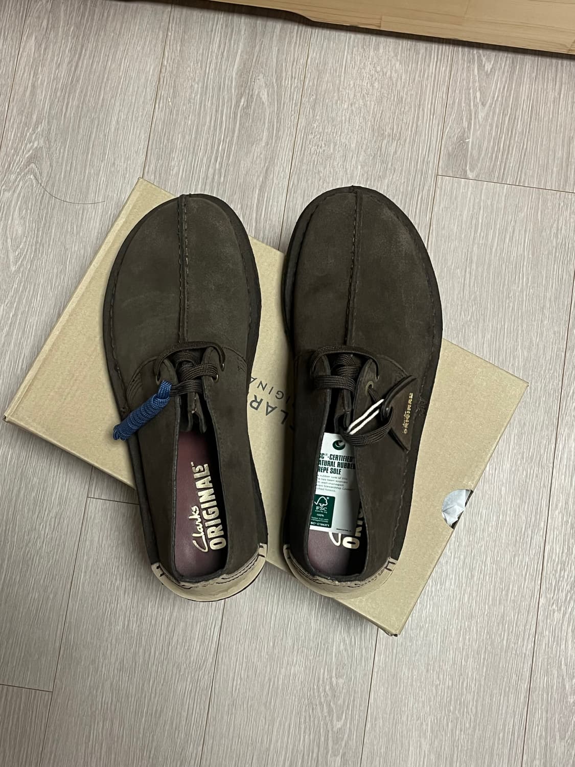 (새상품) 클락스 데저트트랙 브라운 상품이미지4