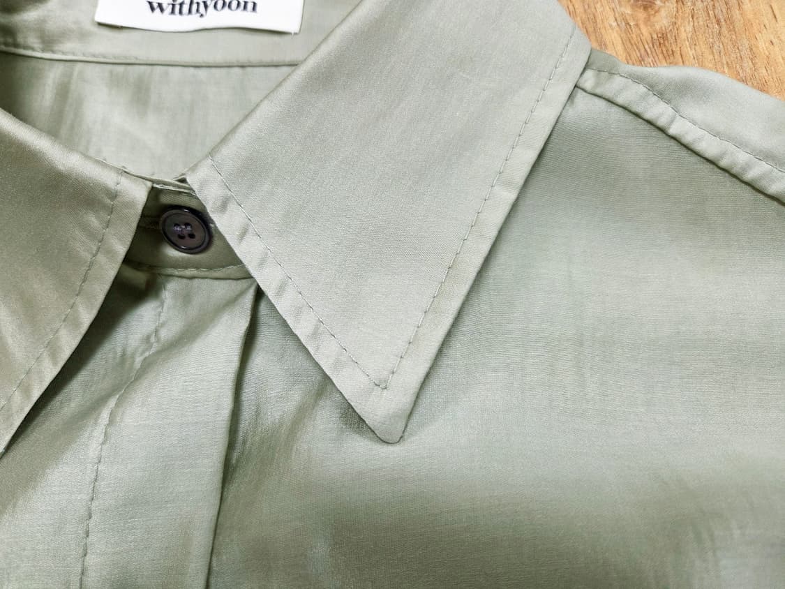 위드윤(WITHYOON) 오간자 셔츠 프리사이즈 상품이미지6